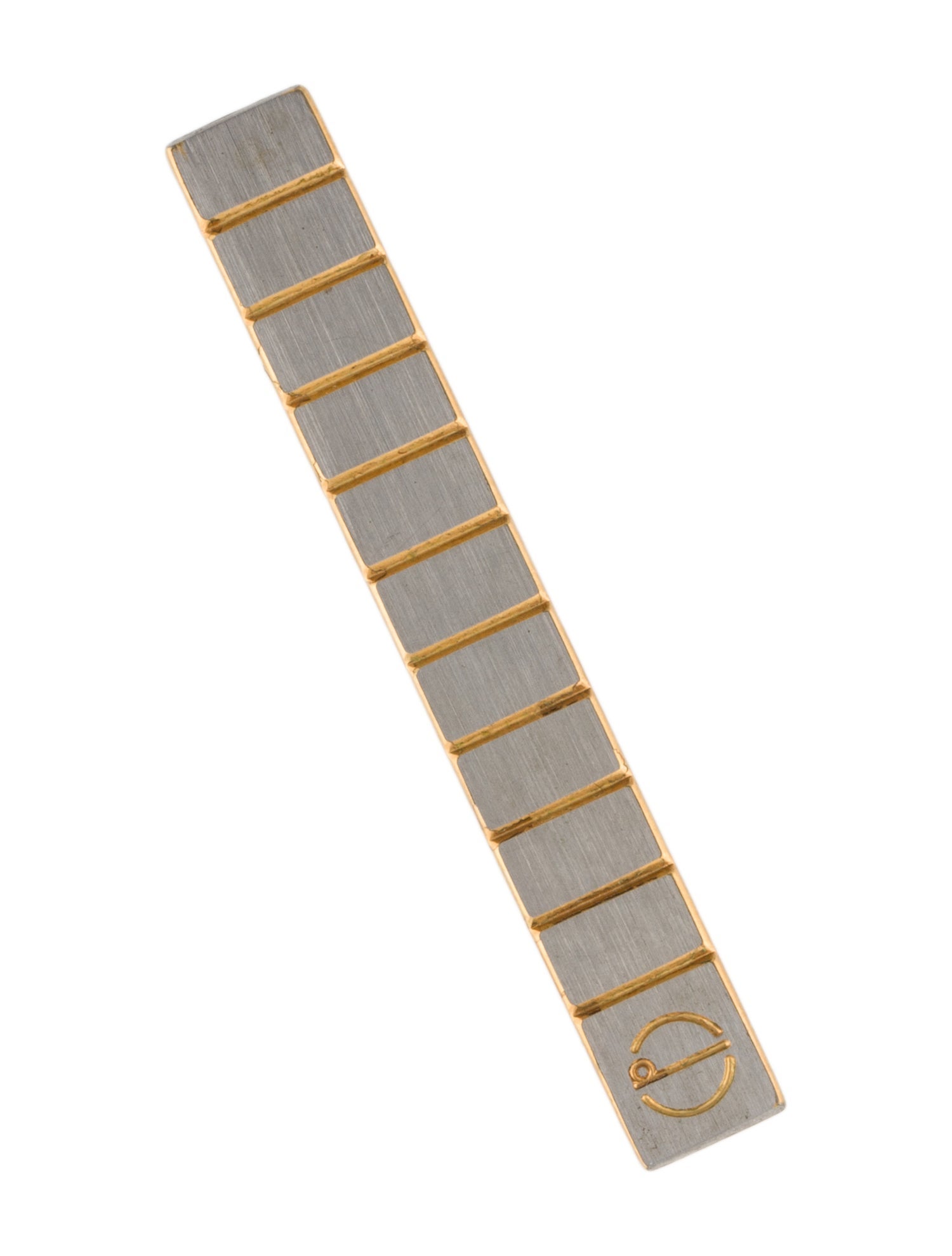 Dunhill Two-Tone Tie Clip