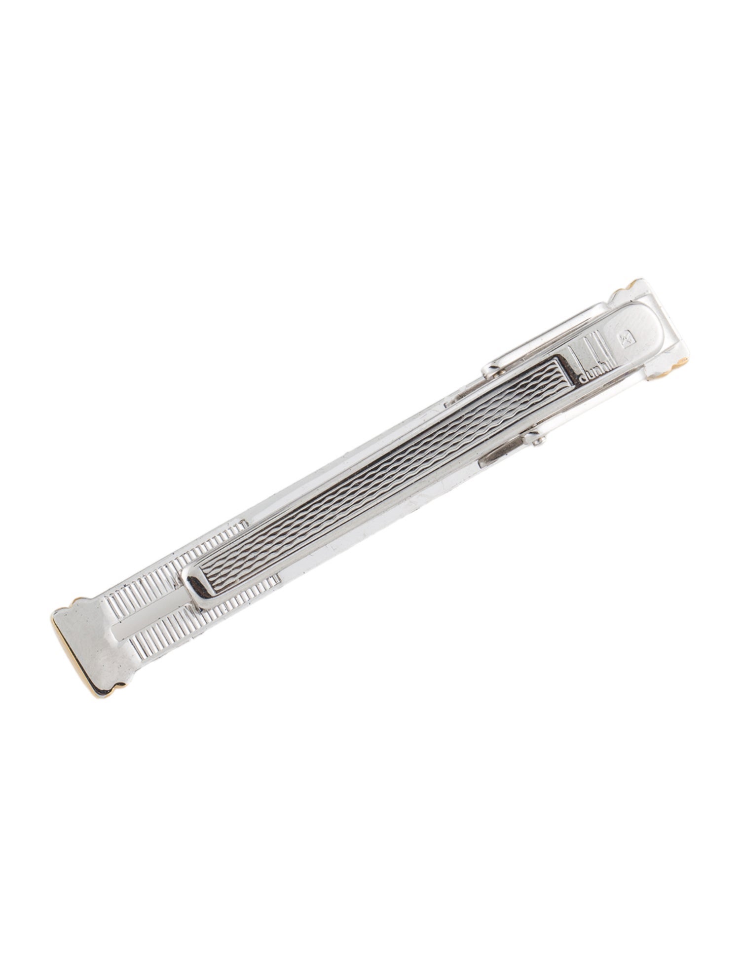 Dunhill Two-Tone Tie Clip