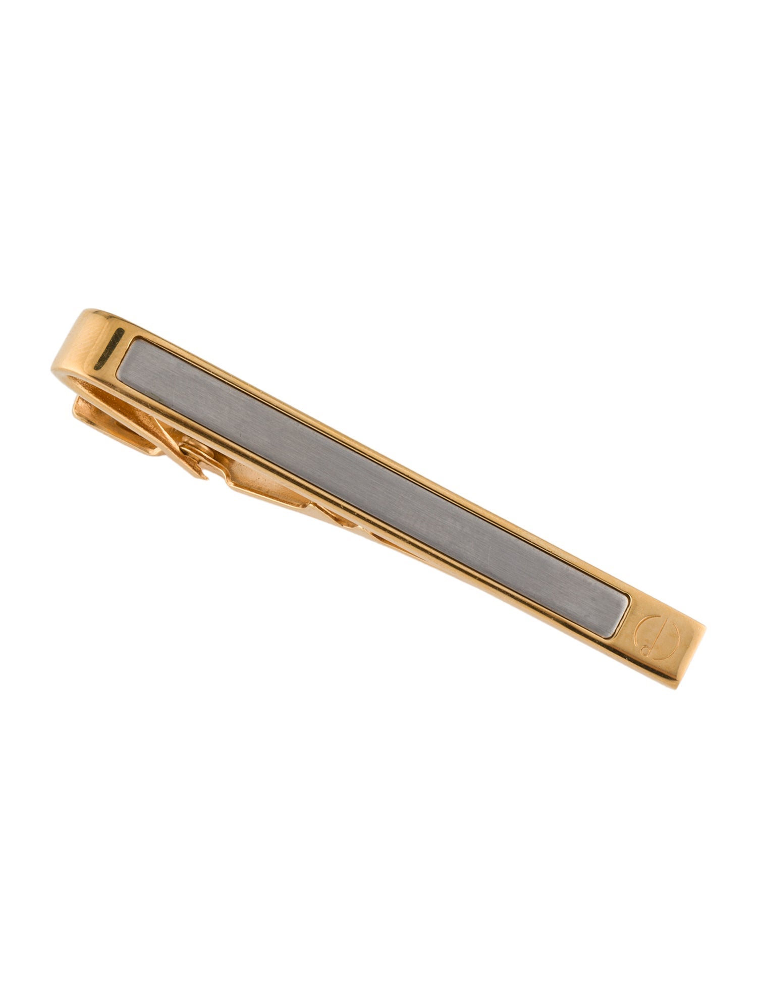 Dunhill Two-Tone Tie Clip