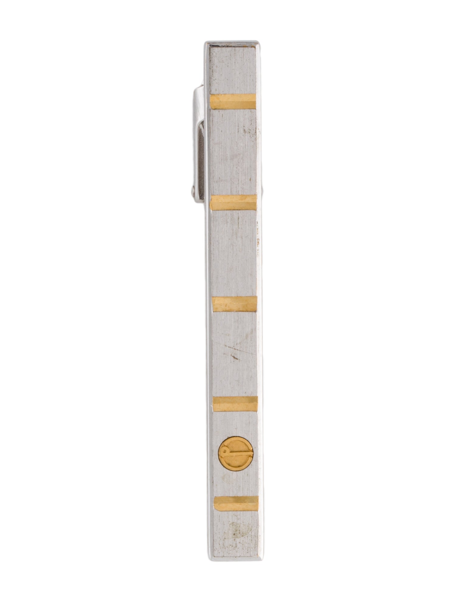 Dunhill Two-Tone Tie Clip