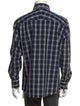 Dunhill Plaid Print Long Sleeve Shirt