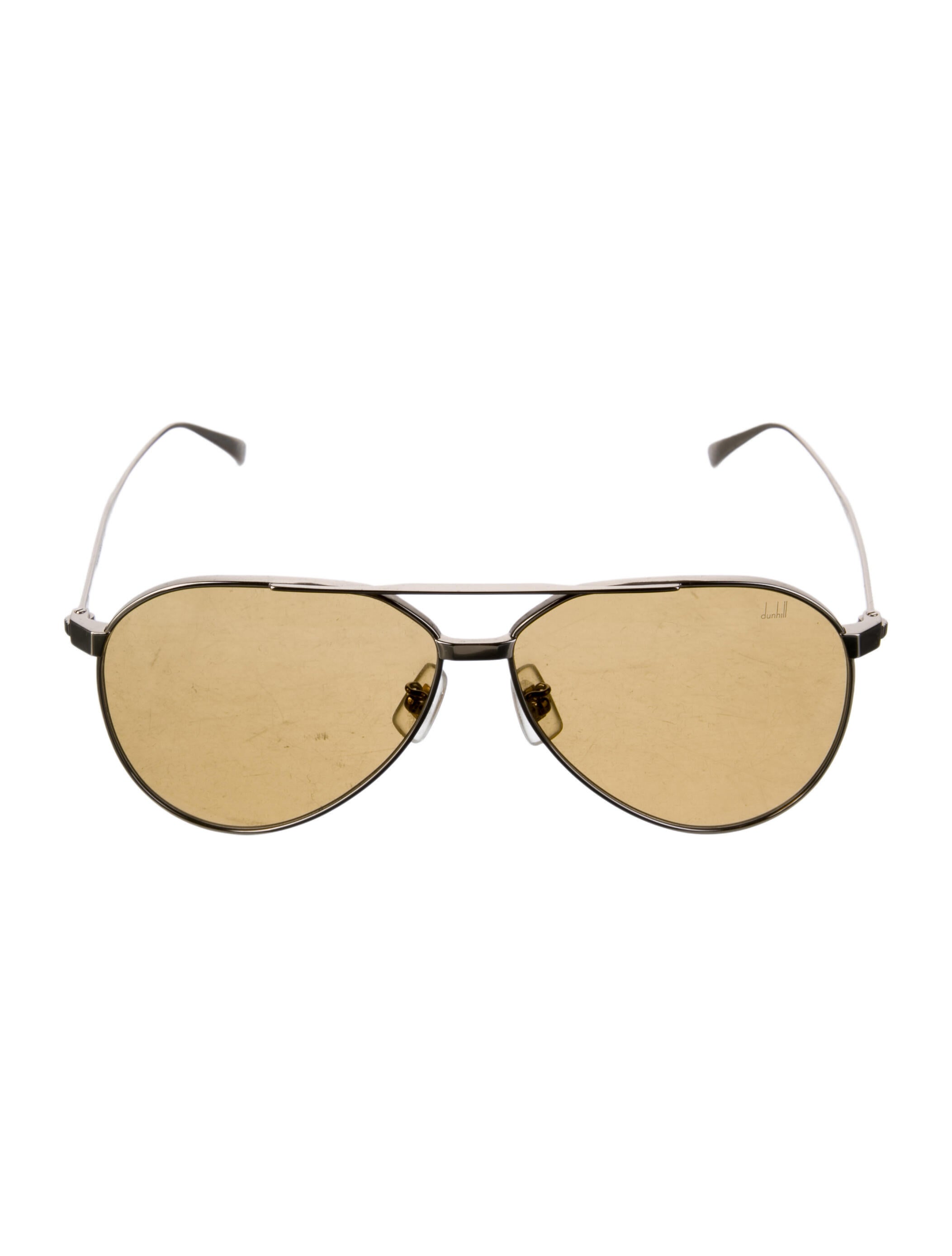 Dunhill Aviator Tinted Sunglasses