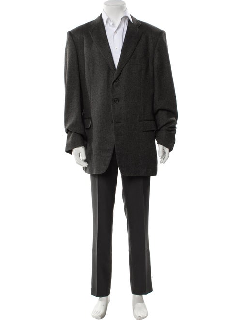 Dunhill Cashmere Embroidered Accent Blazer