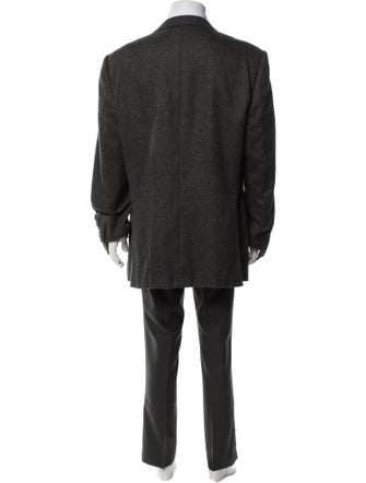 Dunhill Cashmere Embroidered Accent Blazer