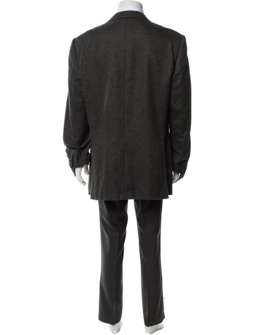 Dunhill Cashmere Embroidered Accent Blazer
