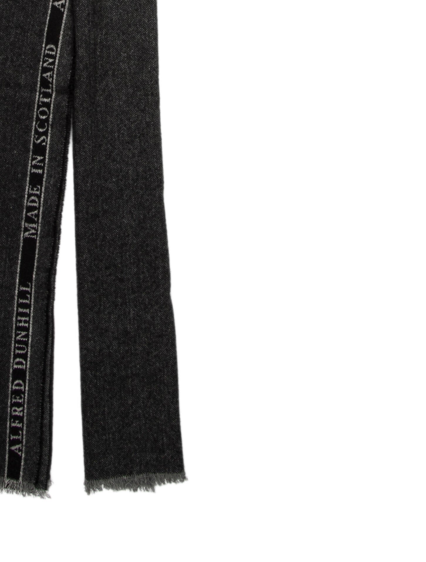 Dunhill Cashmere Graphic Print Scarf