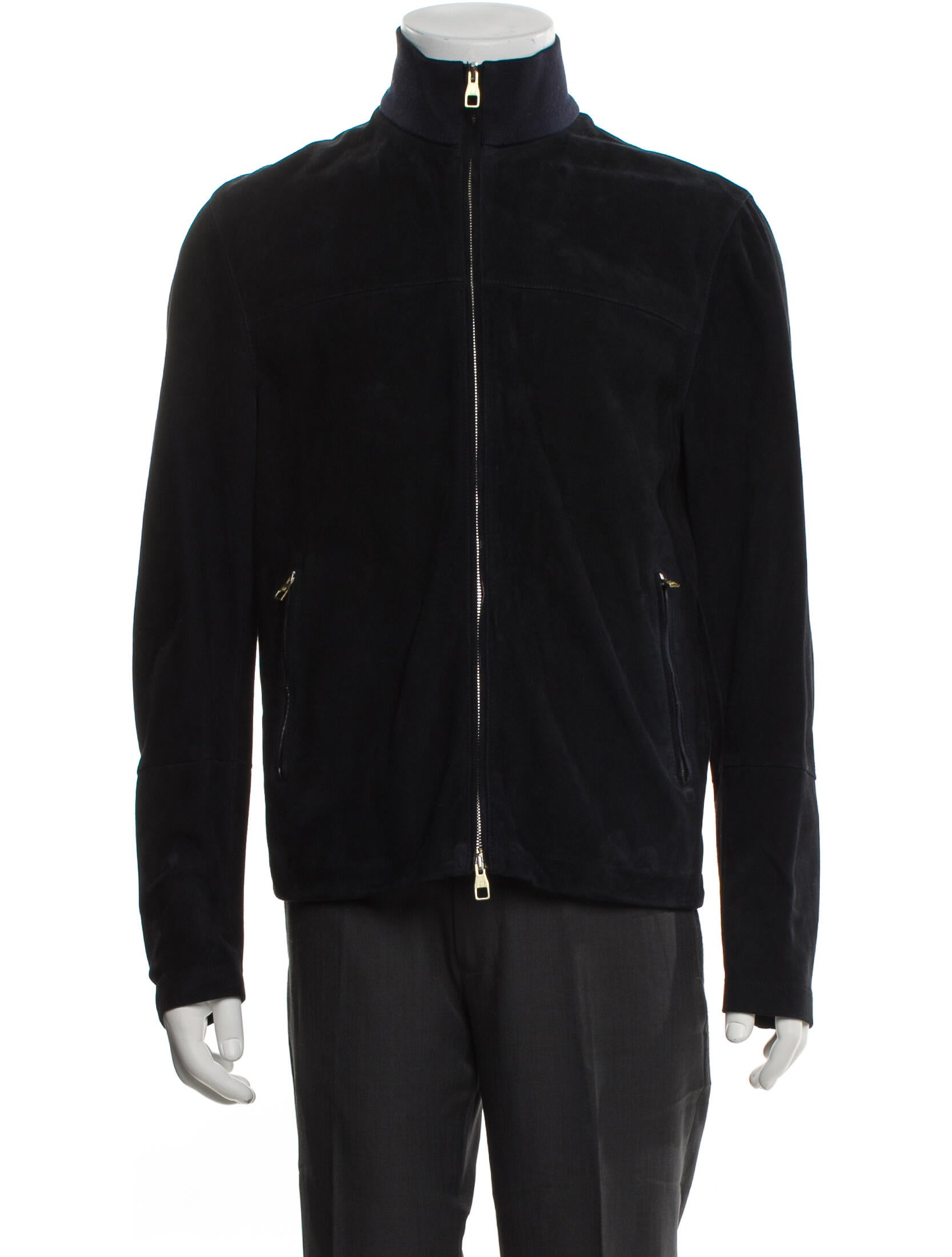 Dunhill Lamb Leather Windbreaker