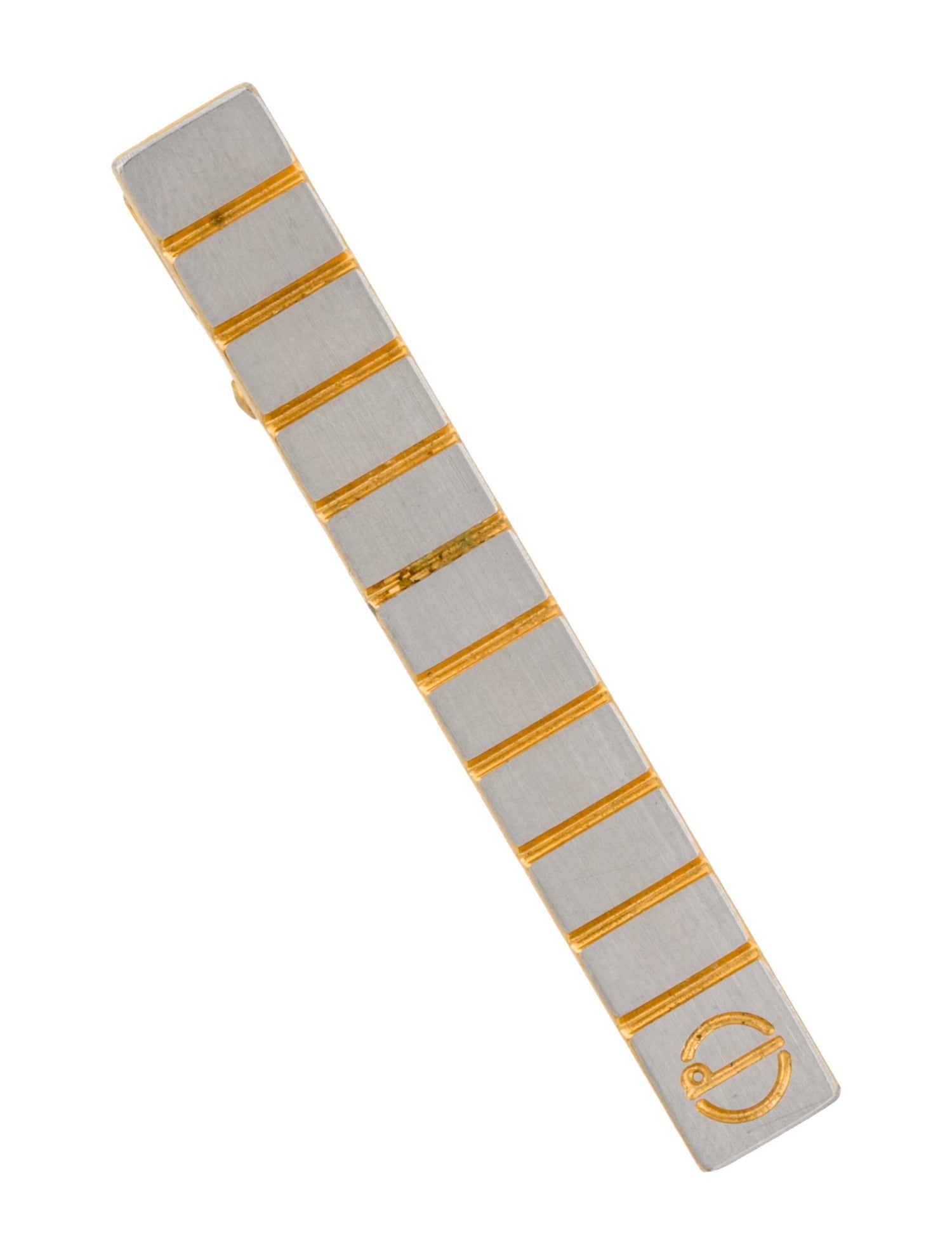 Dunhill Two-Tone Tie Clip