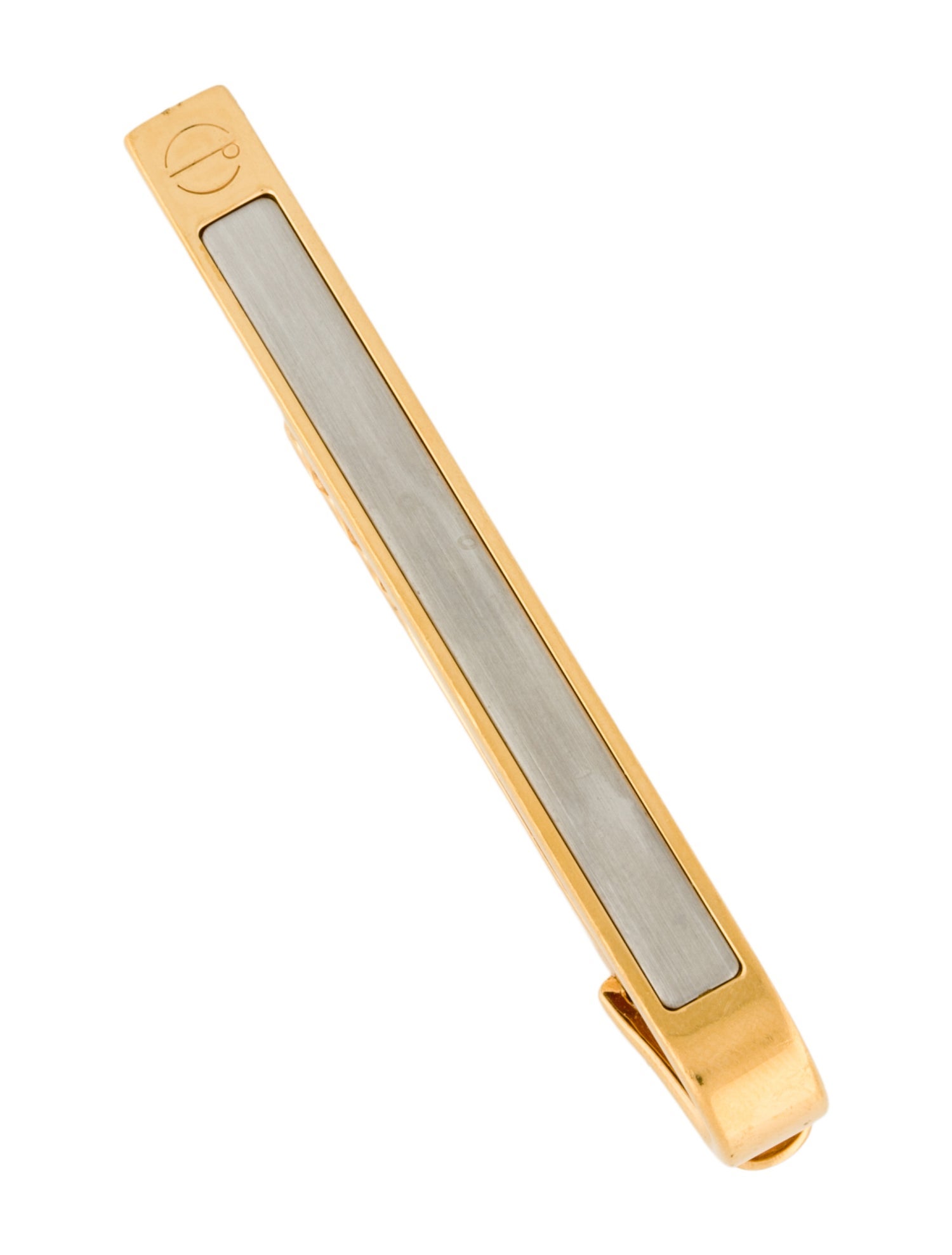 Dunhill Two-Tone Tie Clip