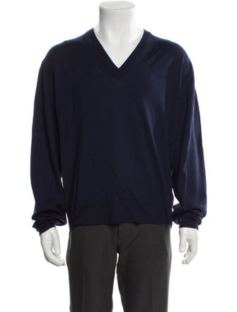 Dunhill Wool V-Neck Pullover