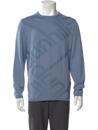 Dunhill Merino Wool Crew Neck Pullover