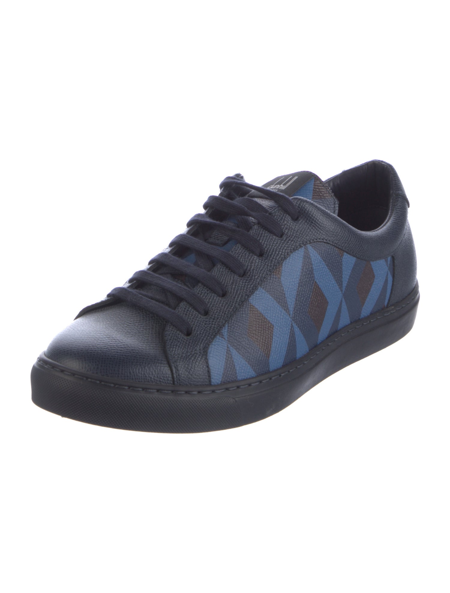 Dunhill Leather Printed Sneakers