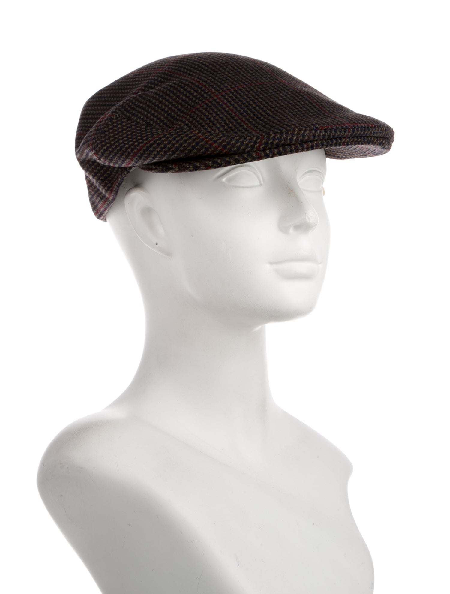 Dunhill Printed Newsboy Cap