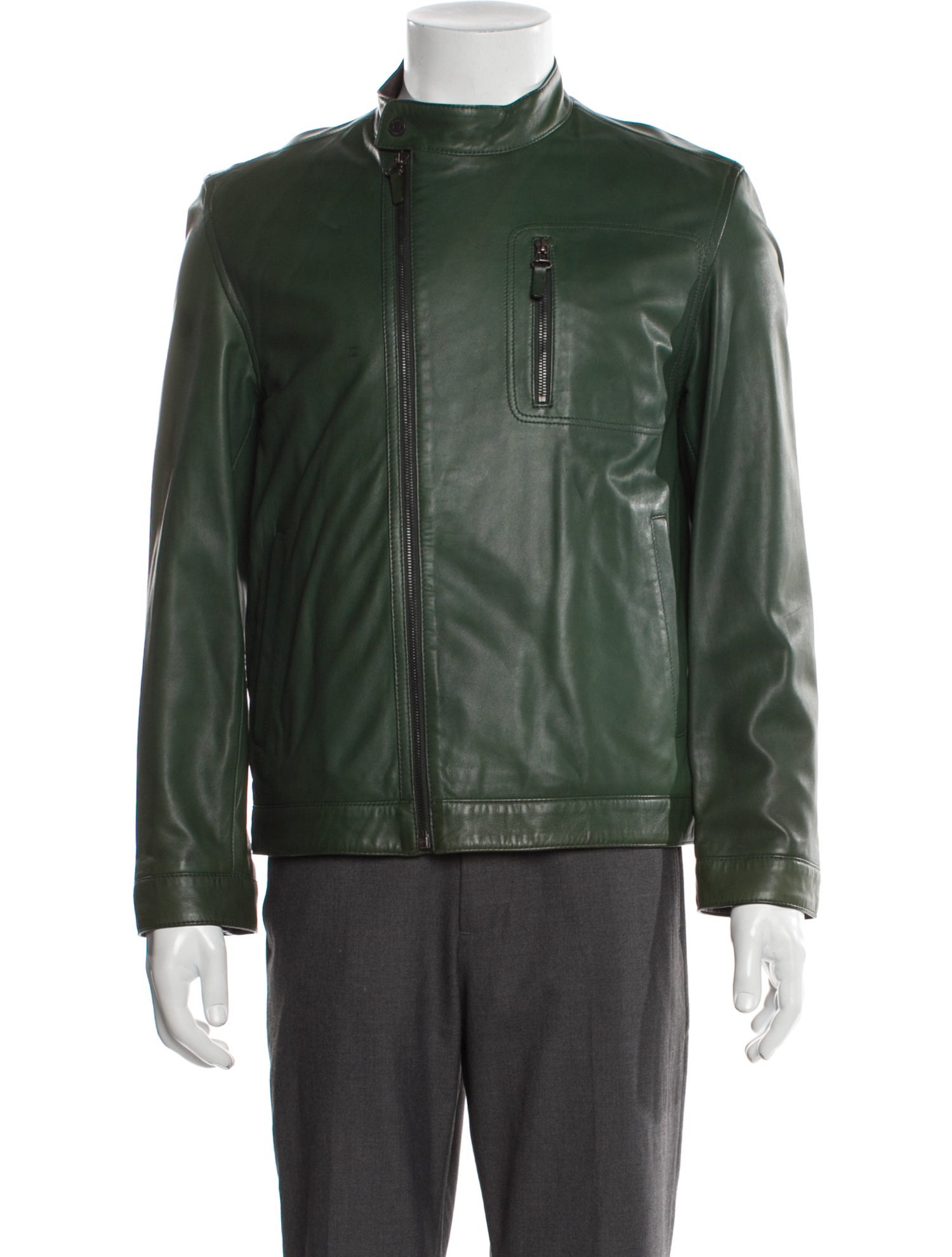 Dunhill Lambskin Moto Jacket