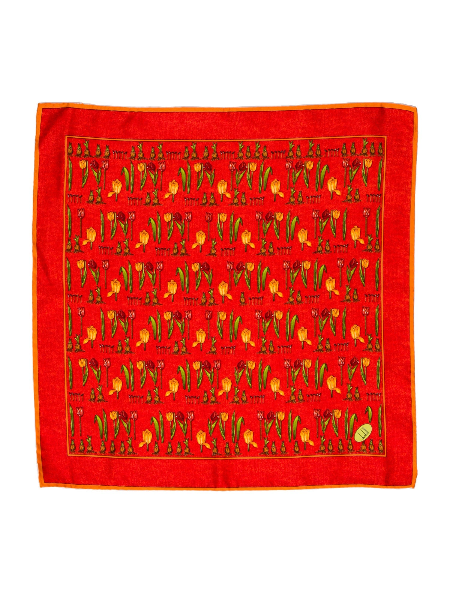 Dunhill Silk Printed Scarf