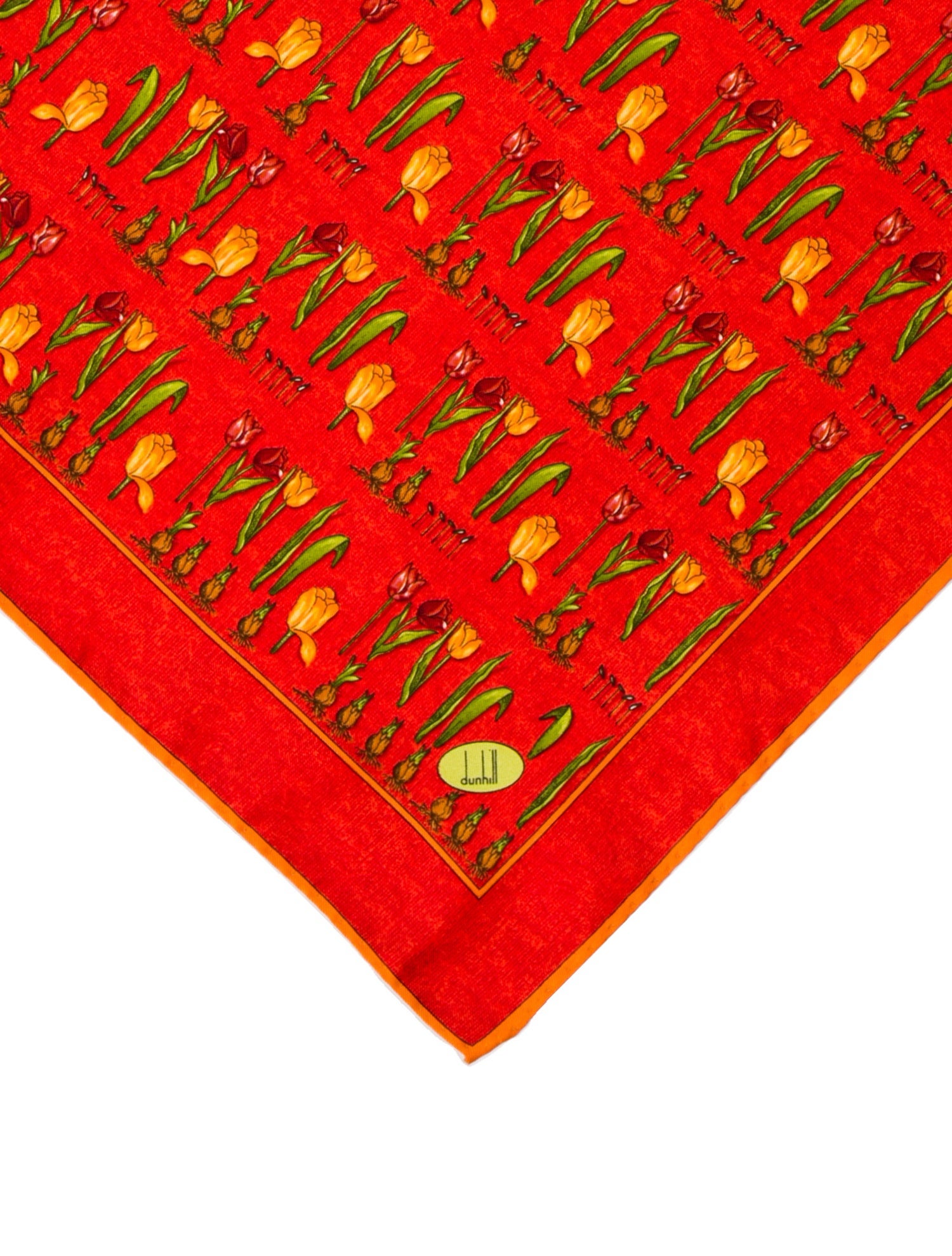 Dunhill Silk Printed Scarf