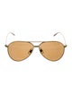 Dunhill Aviator Tinted Sunglasses