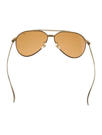 Dunhill Aviator Tinted Sunglasses