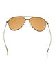 Dunhill Aviator Tinted Sunglasses
