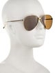 Dunhill Aviator Tinted Sunglasses