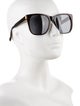 Dunhill Square Tinted Sunglasses