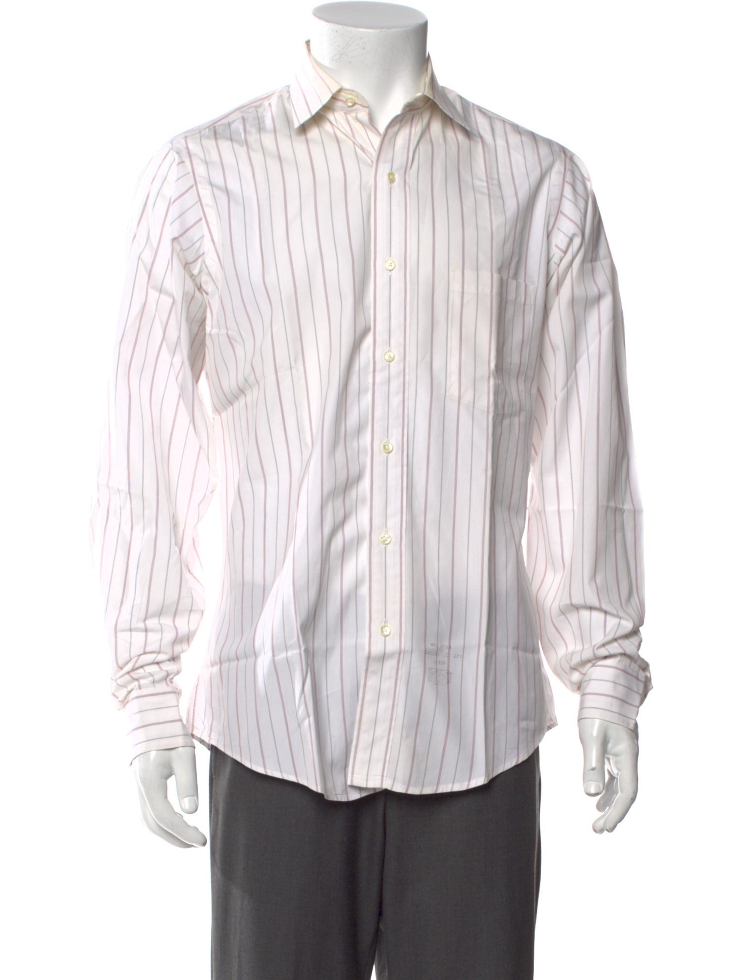 Dunhill Striped Long Sleeve Shirt