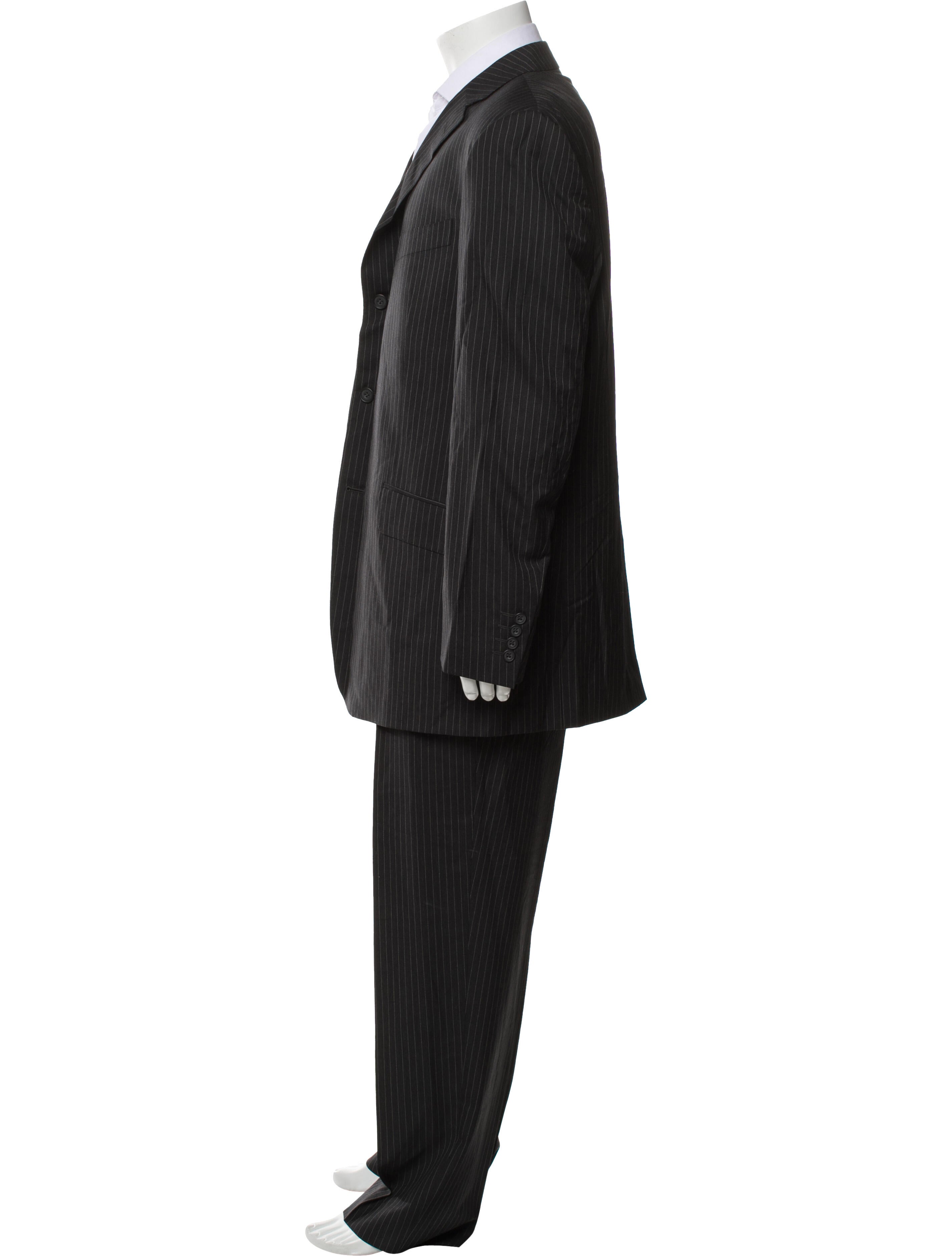 Dunhill Wool Striped Two-Piece Suit