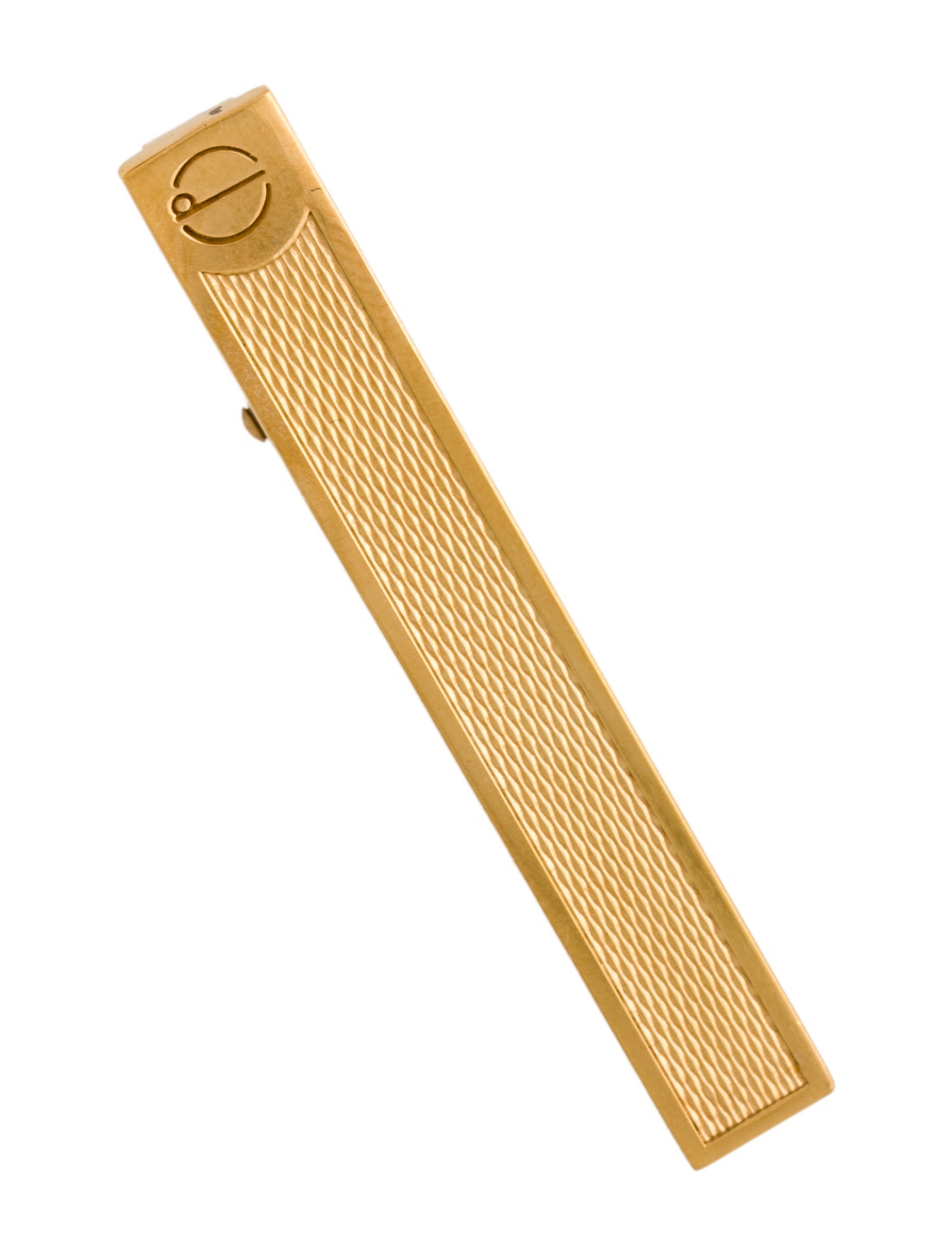 Dunhill Textured Tie Clip