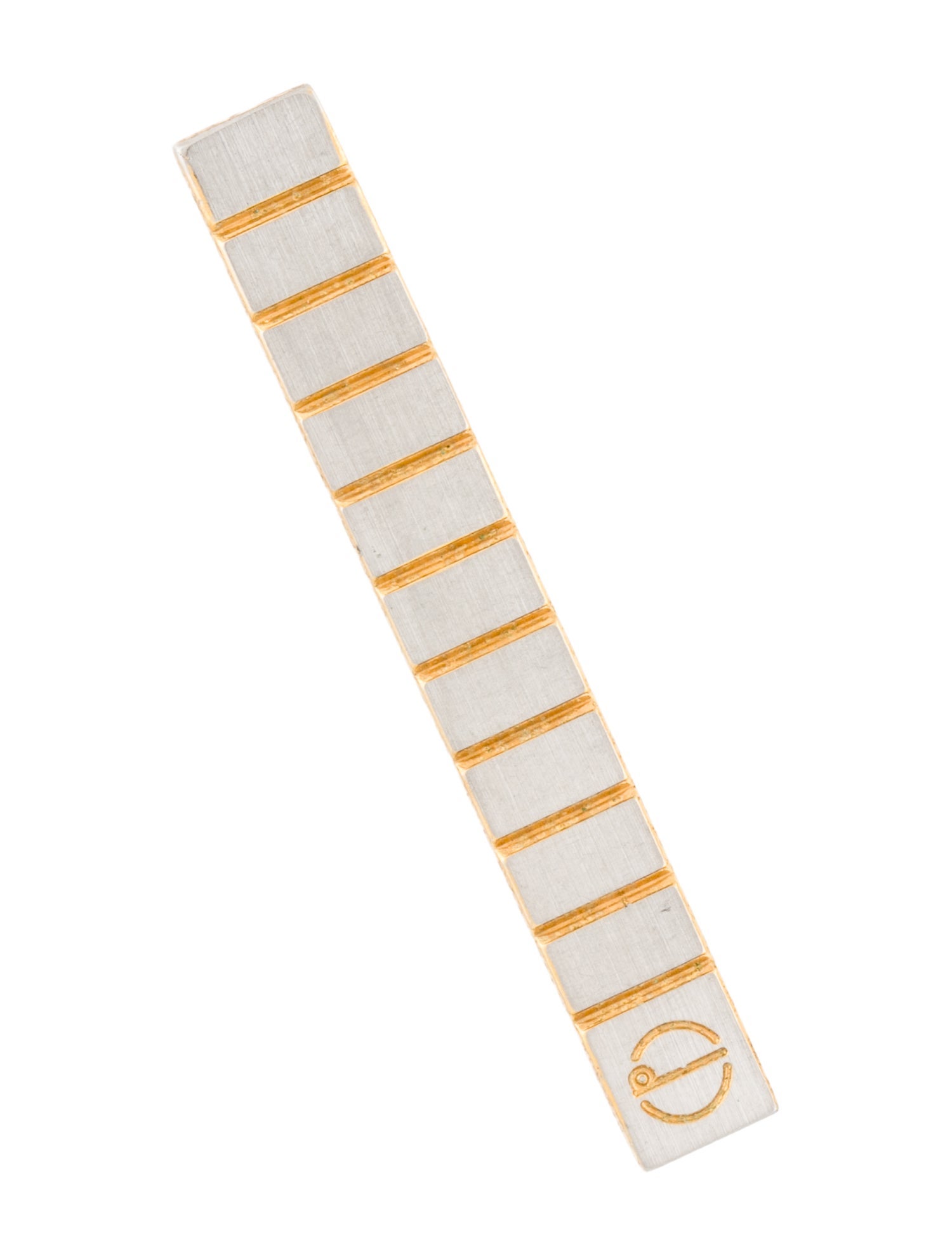 Dunhill Two-Tone Tie Clip