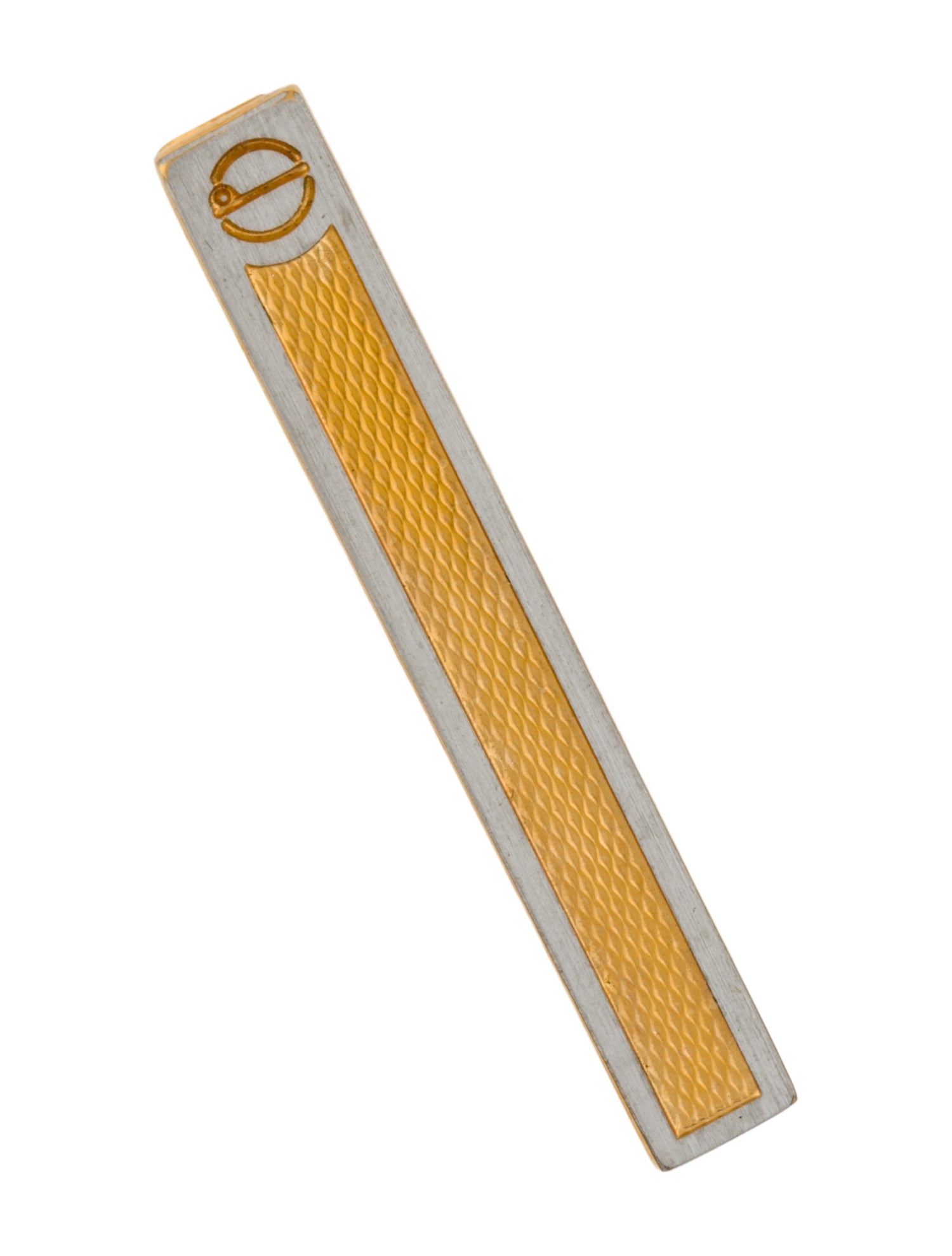 Dunhill Two-Tone Tie Clip