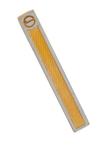 Dunhill Tie Pins and Clips Two-Tone Clip