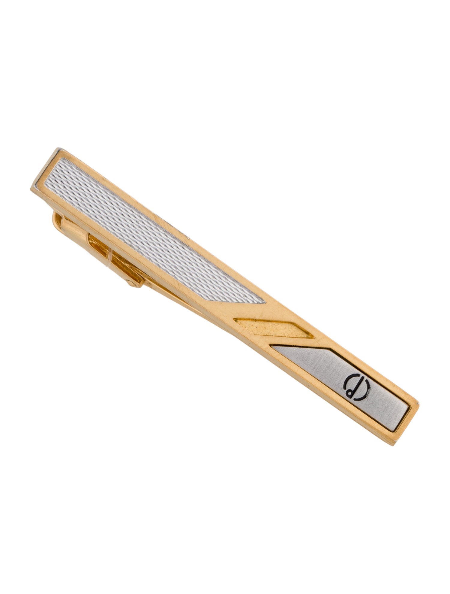 Dunhill Twp-Tone Tie Clip