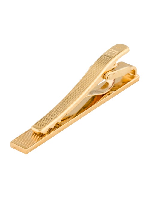 Dunhill Enamel Two-Tone Tie Clip