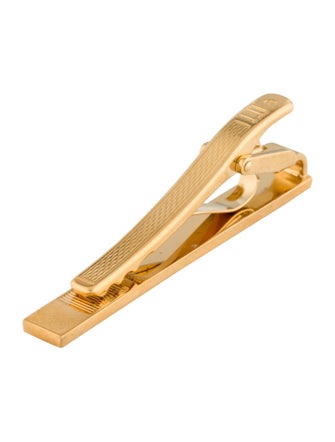 Dunhill Enamel Two-Tone Tie Clip