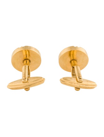 Dunhill Two-Tone Round Cufflinks