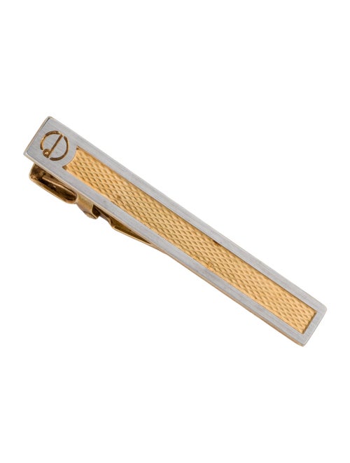 Dunhill Two-Tone Tie Clip