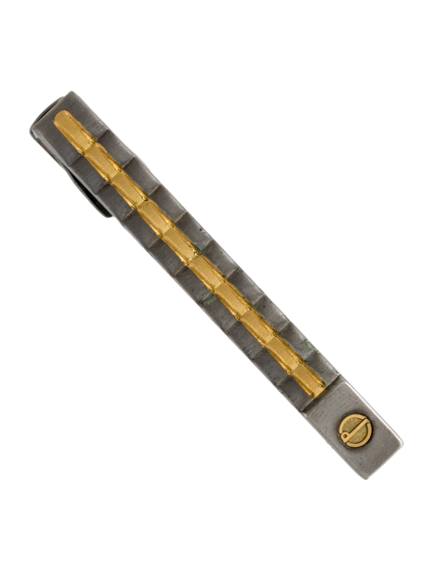 Dunhill Two-Tone Tie Clip