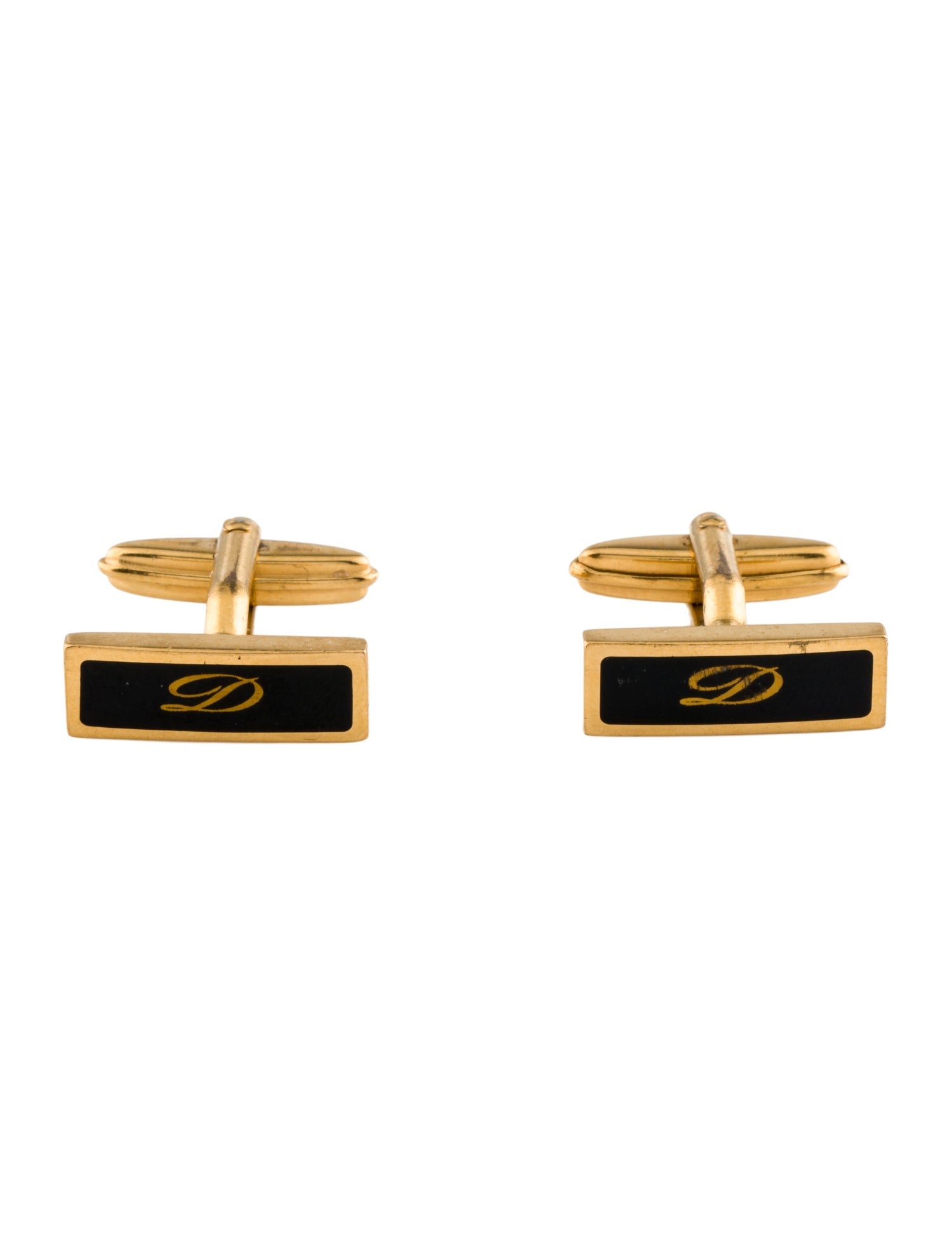 Dunhill Enamel Logo Cufflinks