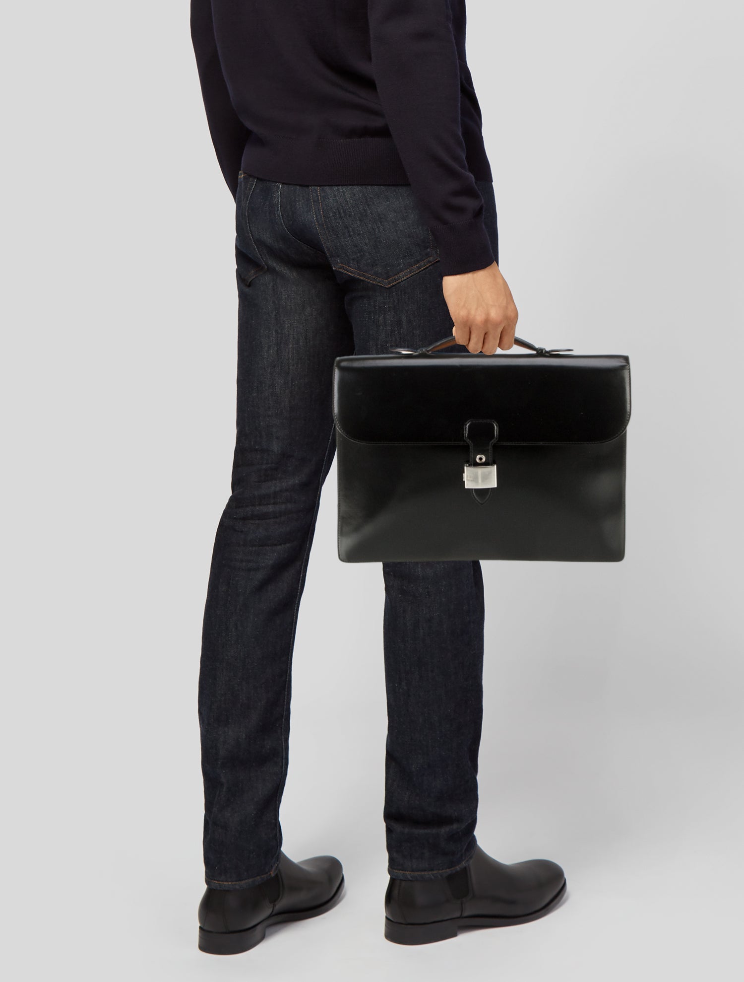 Dunhill Leather Briefcase