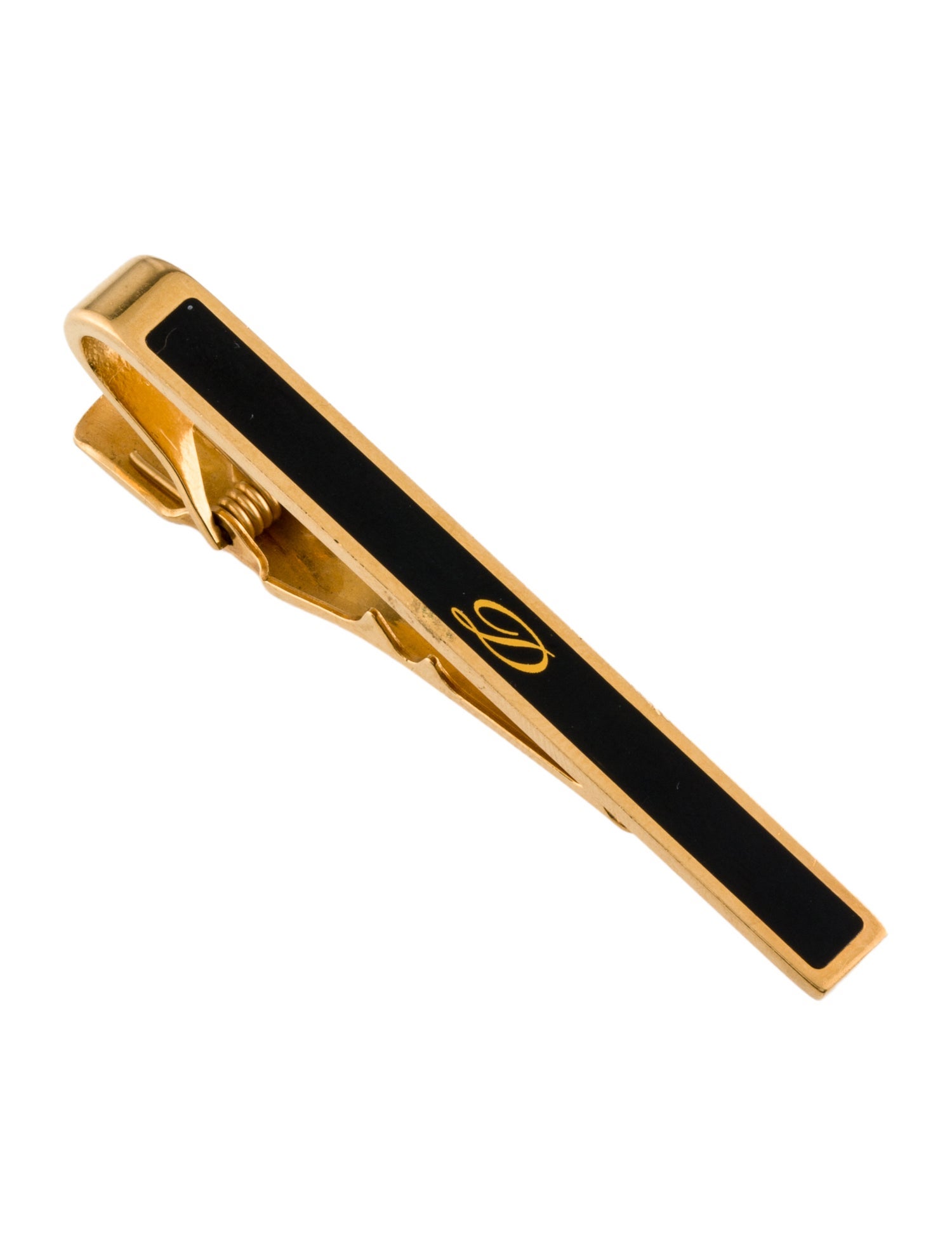 Dunhill Enamel Logo Tie Clip