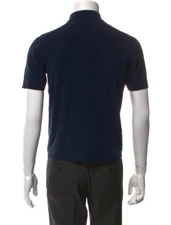 Dunhill Silk Short Sleeve Shirt