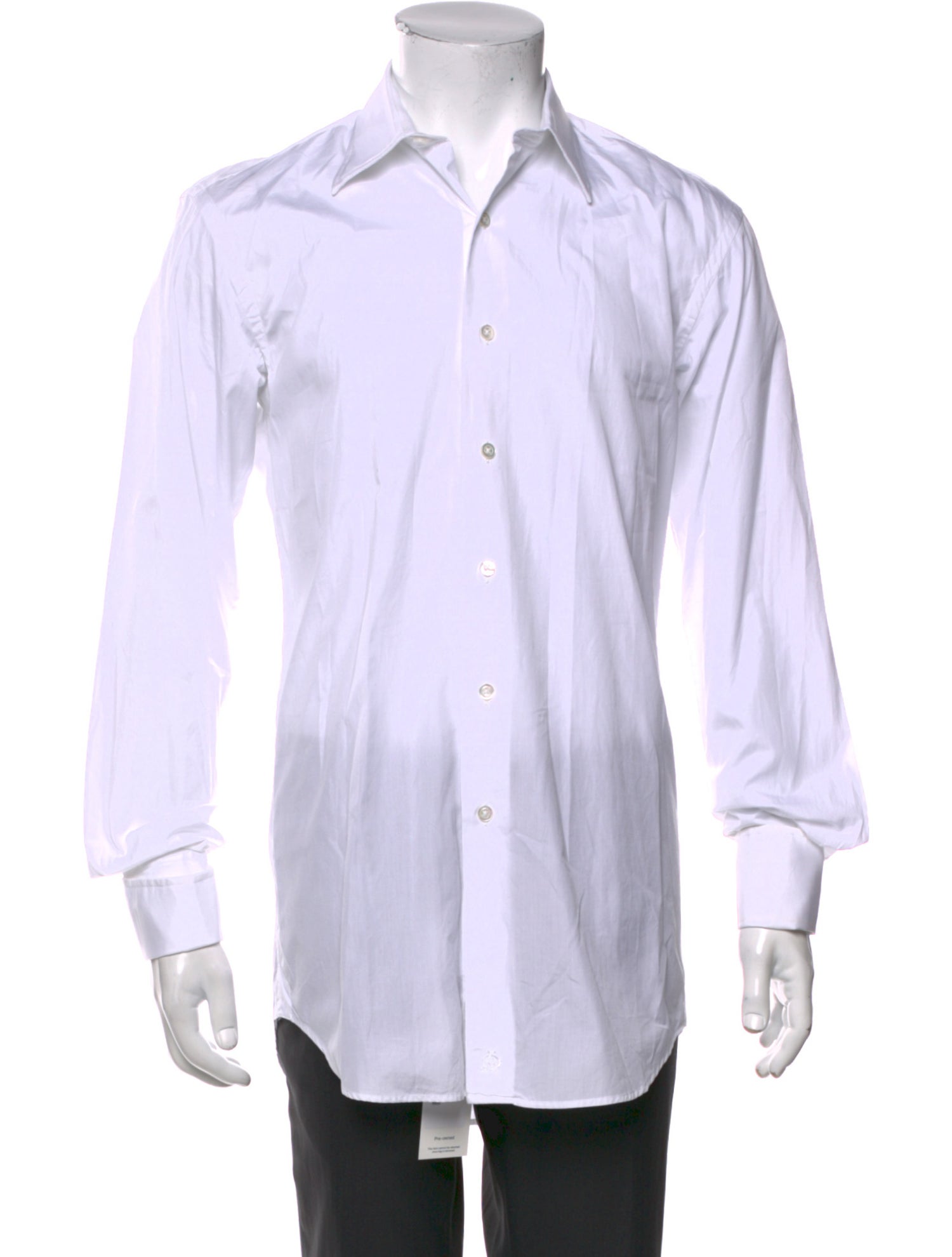 Dunhill Striped Long Sleeve Dress Shirt