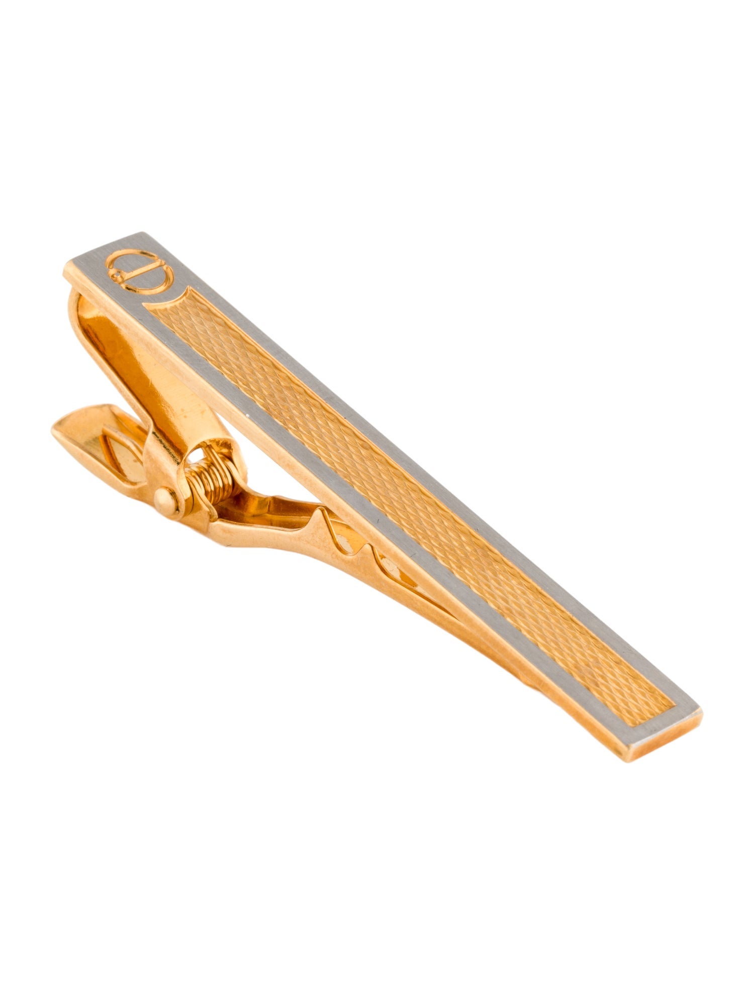 Dunhill Two-Tone Tie Clip