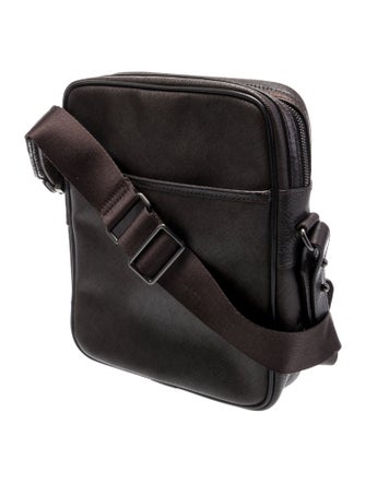 Dunhill Saffiano Leather Messenger Bag