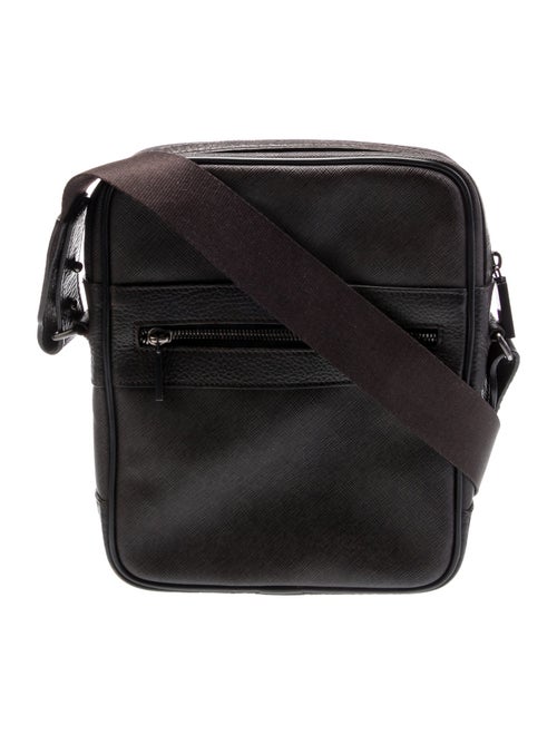 Dunhill Saffiano Leather Messenger Bag