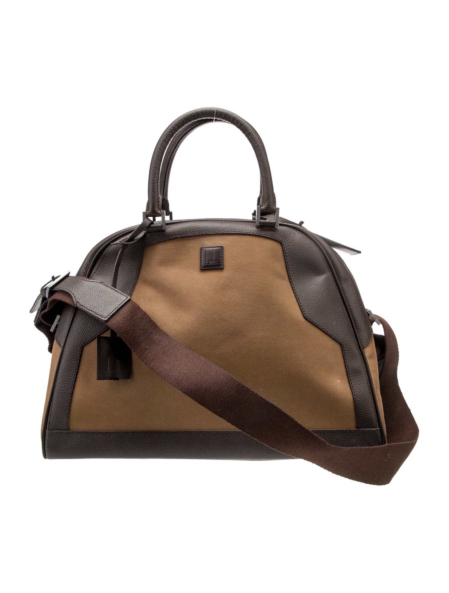 Dunhill Canvas Top Handle Bag