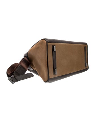Dunhill Canvas Top Handle Bag