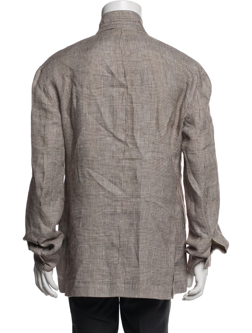 Dunhill Hound Tooth Pattern Print Jacket - image 3