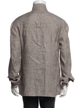 Dunhill Hound Tooth Pattern Print Jacket