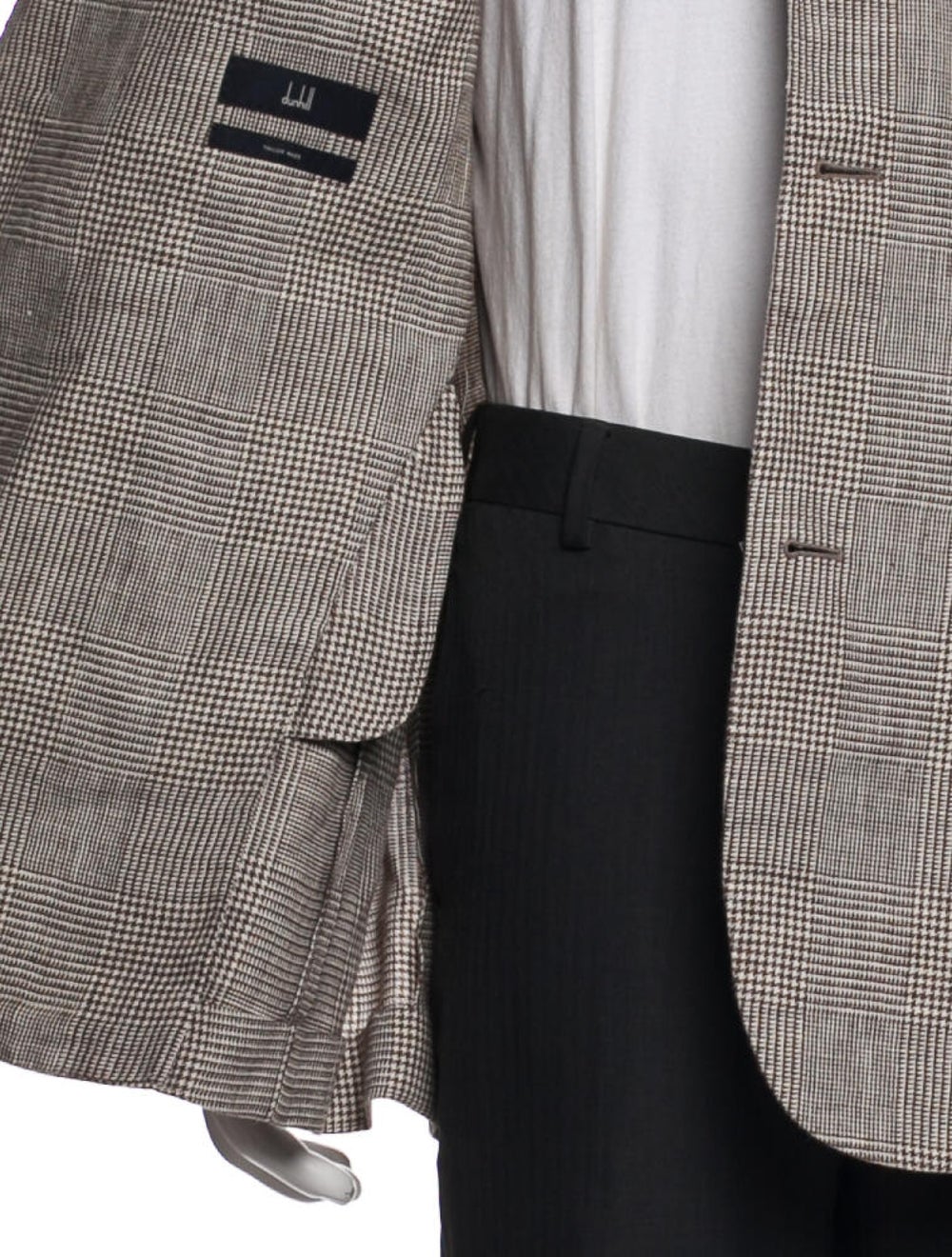 Dunhill Hound Tooth Pattern Print Jacket - image 4